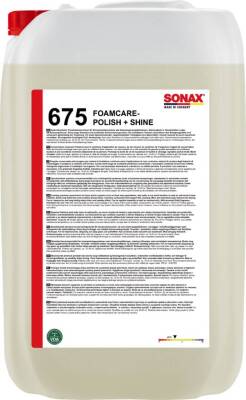 SONAX FoamCare - Polish+Shine | 25 l Kunststoff-Kanister (1)