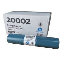 DEISS [20002] LDPE Abfallsäcke 120 Liter blau Typ...