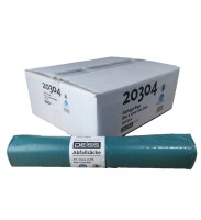 DEISS [20304] LDPE Müllsäcke 140 Liter blau Typ 60, 25 Stück pro Rolle